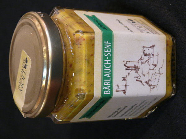 Bärlauch-Senf mit Honig