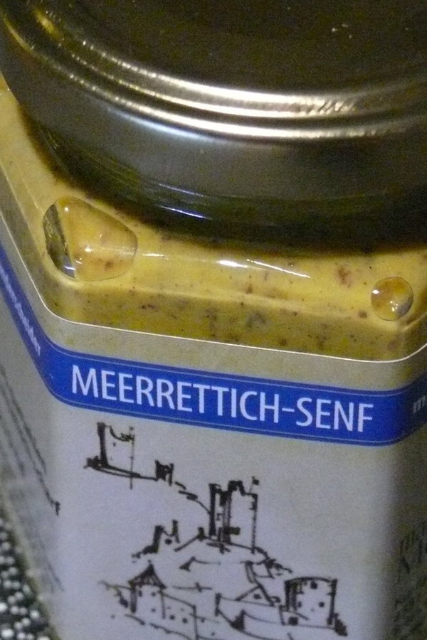 Meerrettich-Senf mit Honig